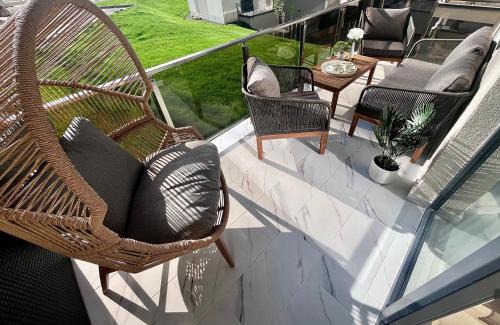 Floresti Apartamento | FLH - NEW Golden Gallery with Balcony & Free Parking