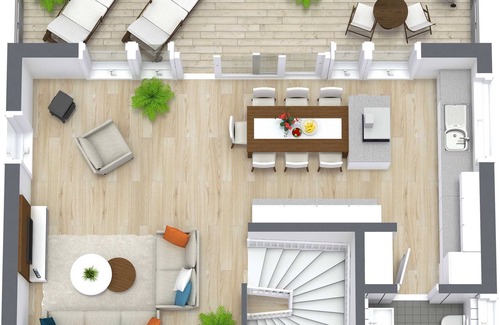 Kroeslin Alquiler De Eote | Floating-house Nr. 5 Freya mit Kamin und Sauna - 02. Floating Houses mit Kamin