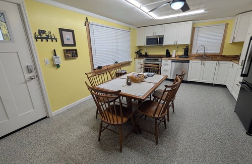 Satsuma Casa | FREE BOAT to use at our Fish Camp, Water Front, Fish from Dock,Worm Farm,Pets OK