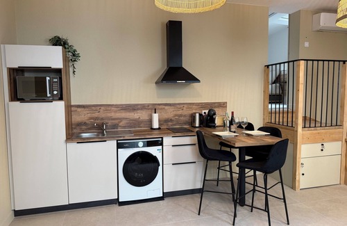 Riom Apartamento | 🏡 Fully-equipped cocooning apartment (KINGSIZE whirlpool bath)