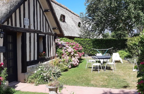 Fatouville-Grestain Cabaña | Gîte 4 persons " Le Trouville" Swimming pool /Sauna