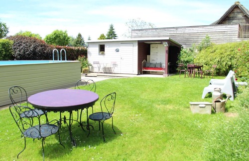 Fatouville-Grestain Cabaña | Gîte 4 persons " Le Trouville" Swimming pool /Sauna