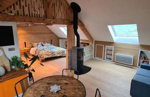 Boussy Apartamento | Gîte des Vernet - Loft chaleureux entre lacs et montagnes