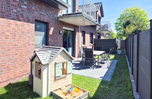 Dornum Apartamento | Ganz Frisch Ferienwohnung bis 6 Personen an der Nordsee