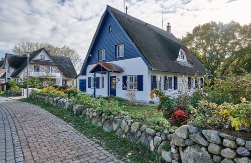 Rerik Casa | espaciosa casa con techo de paja (160 metros cuadrados) en el Mar Báltico, sauna, chimenea, zona boscosa