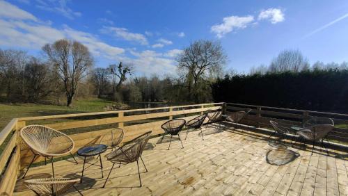 Saint-Josse Apartamento | Gite "LES BOULEAUX" - Calme & Confortable - Lit QUEEN SIZE - Vue sur étang à 10mn du TOUQUET