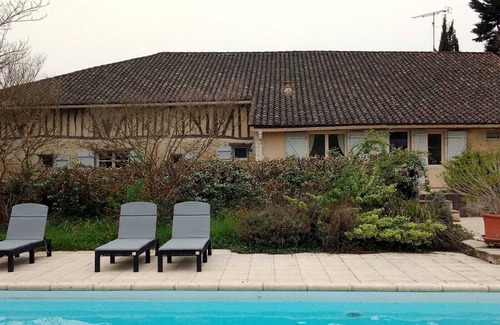 Monbahus Casa | Gite Roudier and Private Pool