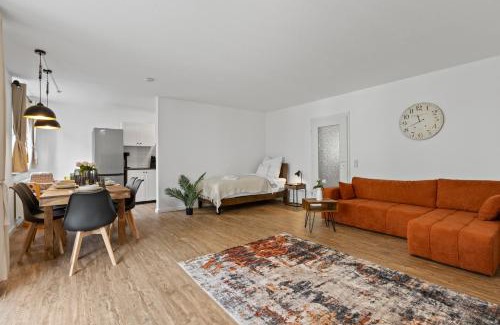 Kempten Apartamento | Glücksfewo71, Garage,Innenstadt,Berge,Terrasse,5Personen