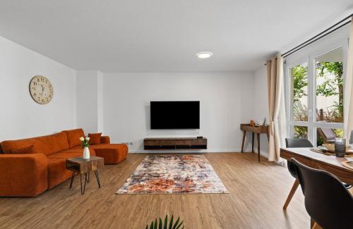 Kempten Apartamento | Glücksfewo71, Garage,Innenstadt,Berge,Terrasse,5Personen