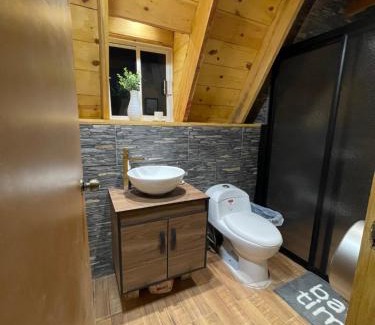 Arteaga Otro | Glamping MORET Cabaña Alpina M3 para 2 a 6 personas