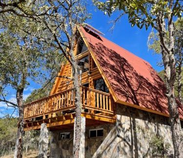 Arteaga Otro | Glamping MORET Cabaña Alpina M2