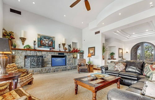 Canyon Ridge Estates Villa | Gorgeous villa with private pool, in-ground spa, sauna & home theater