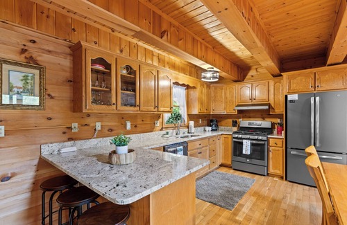 My Mountain Cabina | Great Access, Screened Porch, Hot Tub, Fire Pit