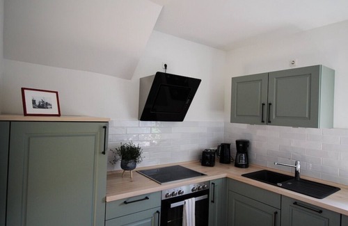 Stahlbrode Apartamento | Große Wohnung im Ferienhaus Makrele von 1877