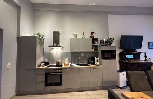 Kleinkarlbach Apartamento | Ground floor apartment with extension