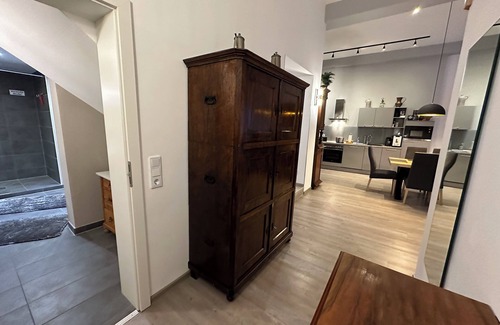 Kleinkarlbach Apartamento | Ground floor apartment with extension