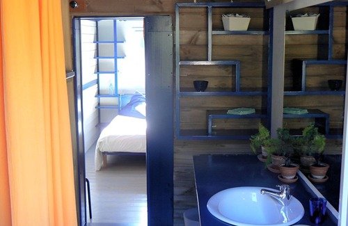 Moureze Cama Y Desayuno | Guest Room 'Le Sabel - Cabanon' with Mountain View and Wi-Fi