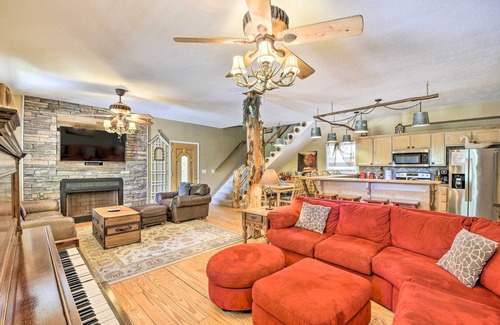 Guntersville Cabaña | Guntersville Cabin Nestled in Kudzu Cove Resort