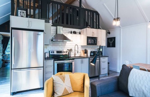 St-Adolphe-d'Howard Chalet De Esquí | Hôtel à la maison - Le Chalet HÔM