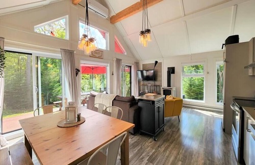 St-Adolphe-d'Howard Chalet De Esquí | Hôtel à la maison - Le Chalet HÔM