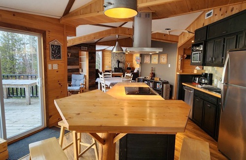 Saint-Simeon Chalet De Esquí | Hôtel à la maison - Le P'tit Bijou au bord du fleuve