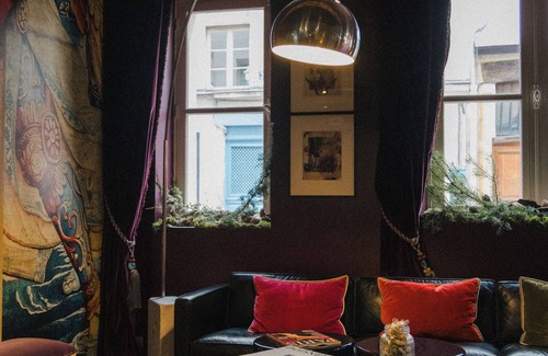 3rd Arrondissement Hotel | Hôtel du Petit Moulin, Haute Couture hotel by Lacroix