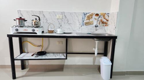 Cajamarca Casa | Habitación amplia con cocina