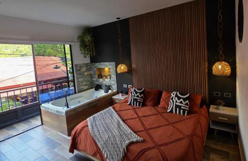 Salento Apartamento | Habitación Deluxe 1 con Jacuzzi a 20mt del parque