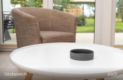 Zirchow Apartamento | Haffhaus 1 in Garz mit Blick auf das Haff