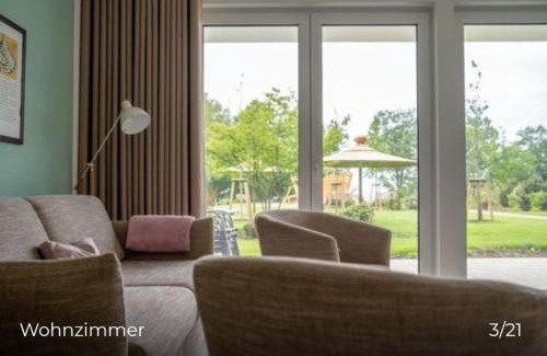 Zirchow Apartamento | Haffhaus 1 in Garz mit Blick auf das Haff