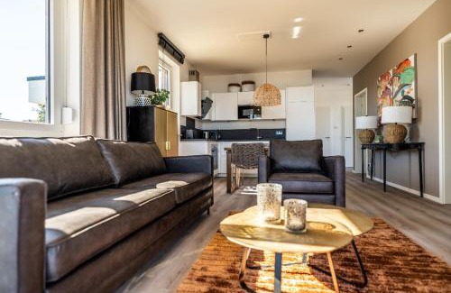 Schwerin Apartamento | Hangar 19 Superior Apartment mit Terrasse und Garten H7W1