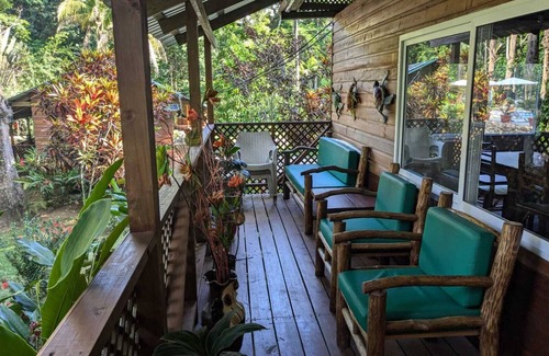 Fronteras Cabina | Happy Iguana Marina Ecolodge Waterfront Cabin #2, A/C, Starlink, Pool, Sleeps 8