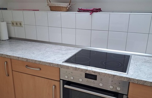 Tholey Apartamento | Haus am Schaumberg - vacation apartment, balcony, bathroom, WC, 2 bedrooms