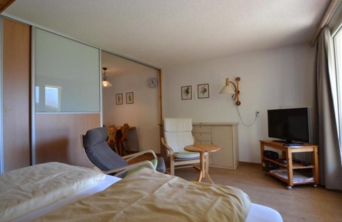 Leukerbad Apartamento | Haus Ermitage