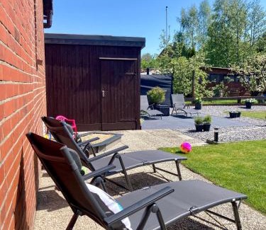 Althemmoor Casa | Haus HERNA by fewo-plan WING120 Nähe Nordsee, Kreidesee Hemmoor und Naturpark Wingst