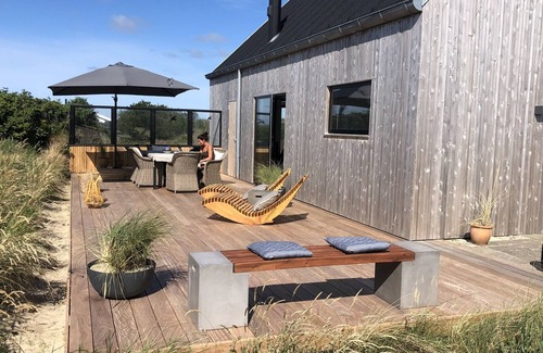 Saltum Cabaña | Havudsigt, tæt på strand, dejlig natur og terrasser
