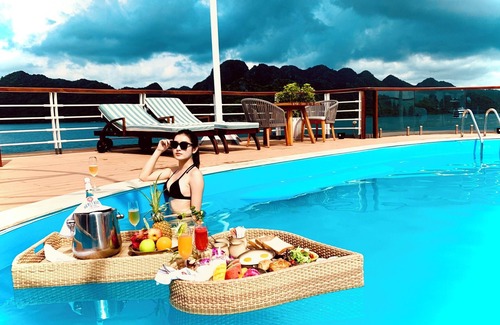 Tay Ho Alquiler De Eote | Heritage Cruise Binh Chuan Cat Ba Archipelago