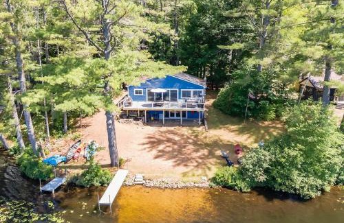 Sanbornton Casa | Hermit Lake Escape Family Fun - Beachfront BBQ
