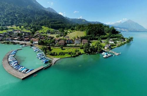 Darligen Apartamento | HID AG: Lakeview Studio mit Parkplatz und Balkon