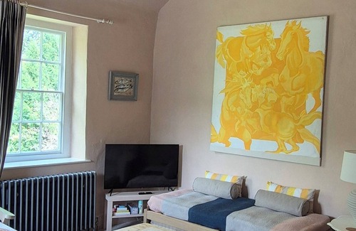 Llangattock Apartamento | High spec, self contained apartment with garden in Georgian Manor House