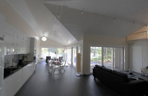 Vegarshei Cabaña | Alto nivel, tranquilo y sereno, ideal para familias y justo en el agua, soleado