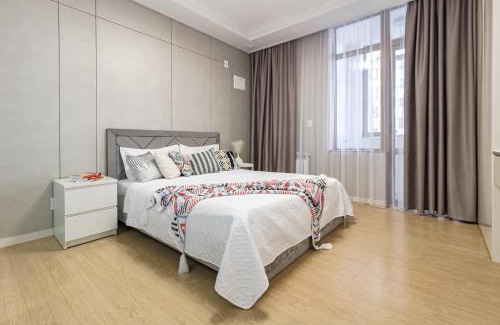 Almaty District Apartamento | Highvill Modern View идеально для туриста