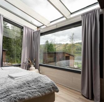 Jamsa Casa | Himosranta Suite A - Private Suite with Hot Tub & Lake Views