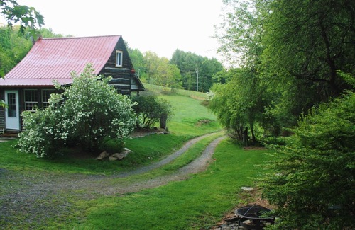 Lansing Cabina | Historic Appalachian Log Cabin on 22 Idyllic Acres
