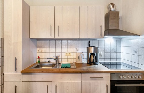 Feldberger Seenlandschaft Casa | Casa de vacaciones 'Ferienhaus Mine Hüsung' con terraza privada, jardín compartido y Wi-Fi