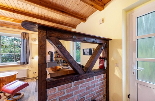 Feldberger Seenlandschaft Casa | Casa de vacaciones 'Ferienhaus Mine Hüsung' con terraza privada, jardín compartido y Wi-Fi