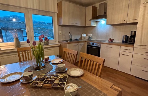 Gellinghausen Apartamento | Apartamento vacacional '6, 85 m²' con terraza y jardín comunitarios y Wi-Fi