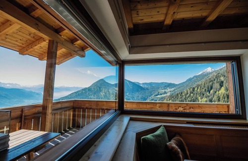 Foiana Apartamento | Apartamento vacacional 'Judith - Gallhof' con vistas a la montaña, terraza privada y Wi-Fi