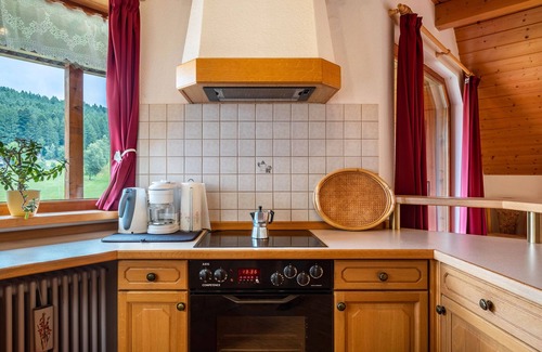 Oberreichenbach Apartamento | Apartamento vacacional 'Weiherblick' con vistas al lago, balcón y WI-FI