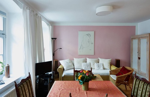 Outer Neustadt Apartamento | Alquiler-Apartamento-Baño privado-Vista a la Ciudad